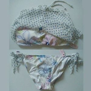 NWT Victoria's Secret halter Bikini swim S+M set